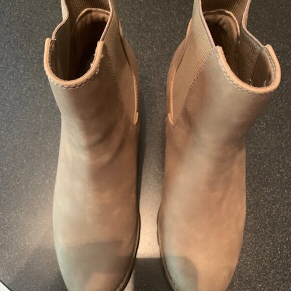 Wedge Ankle Boots-Tan! - Picture 2 of 6